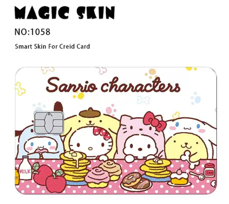 Credit Debit Hello Kitty PVC Film Skin Sticker