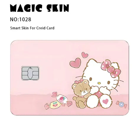 Credit Debit Hello Kitty PVC Film Skin Sticker