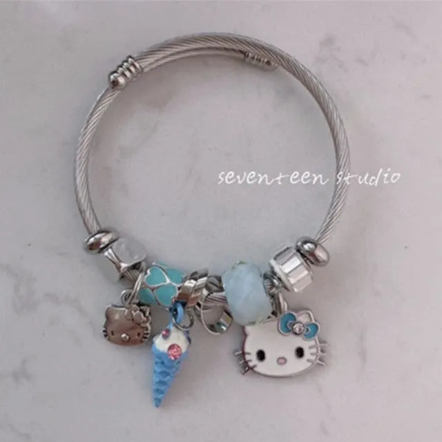 Cartoon Hello Kitty Bracelets Bangles