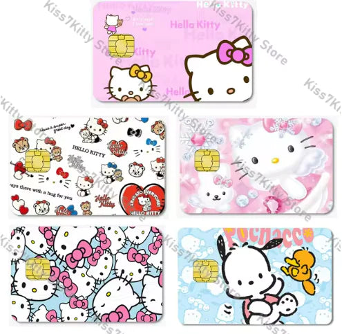 Hello Kitty Credit Debit Card Sticker