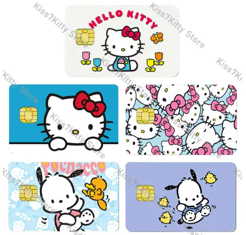 Hello Kitty Credit Debit Card Sticker