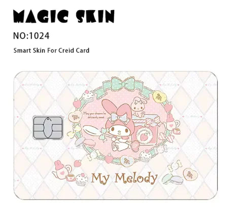 Credit Debit Hello Kitty PVC Film Skin Sticker