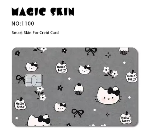 Credit Debit Hello Kitty PVC Film Skin Sticker