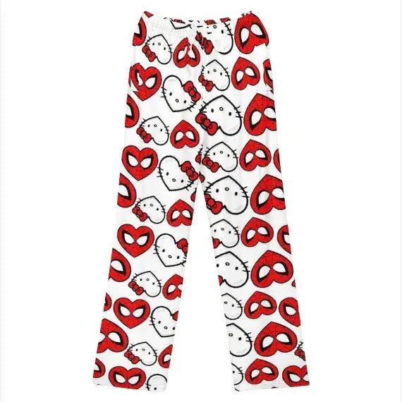 Kawaii Hello Kitty Plush Pajamas Pants