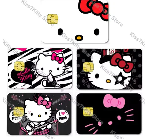 Hello Kitty Credit Debit Card Sticker