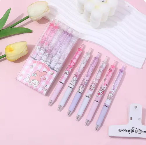 Hello Kitty & Kuromi Gel Pens