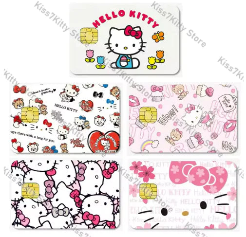 Hello Kitty Credit Debit Card Sticker