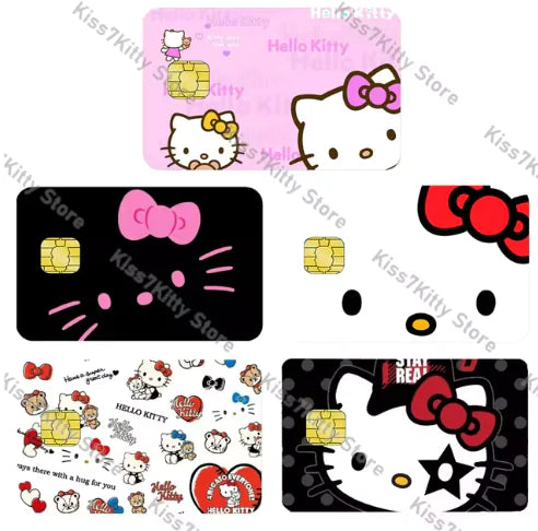 Hello Kitty Credit Debit Card Sticker