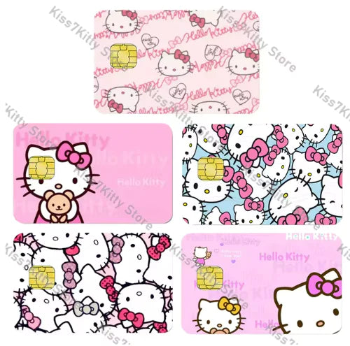 Hello Kitty Credit Debit Card Sticker